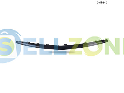 Μαύρα διακοσμητικά για μπροστινή αεροτομή προφυλακτήρα Mercedes E-Class W213 (2016–2020) – DMb840